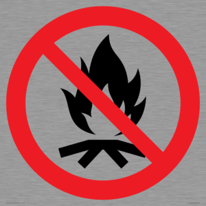 Prohibition: No campfire